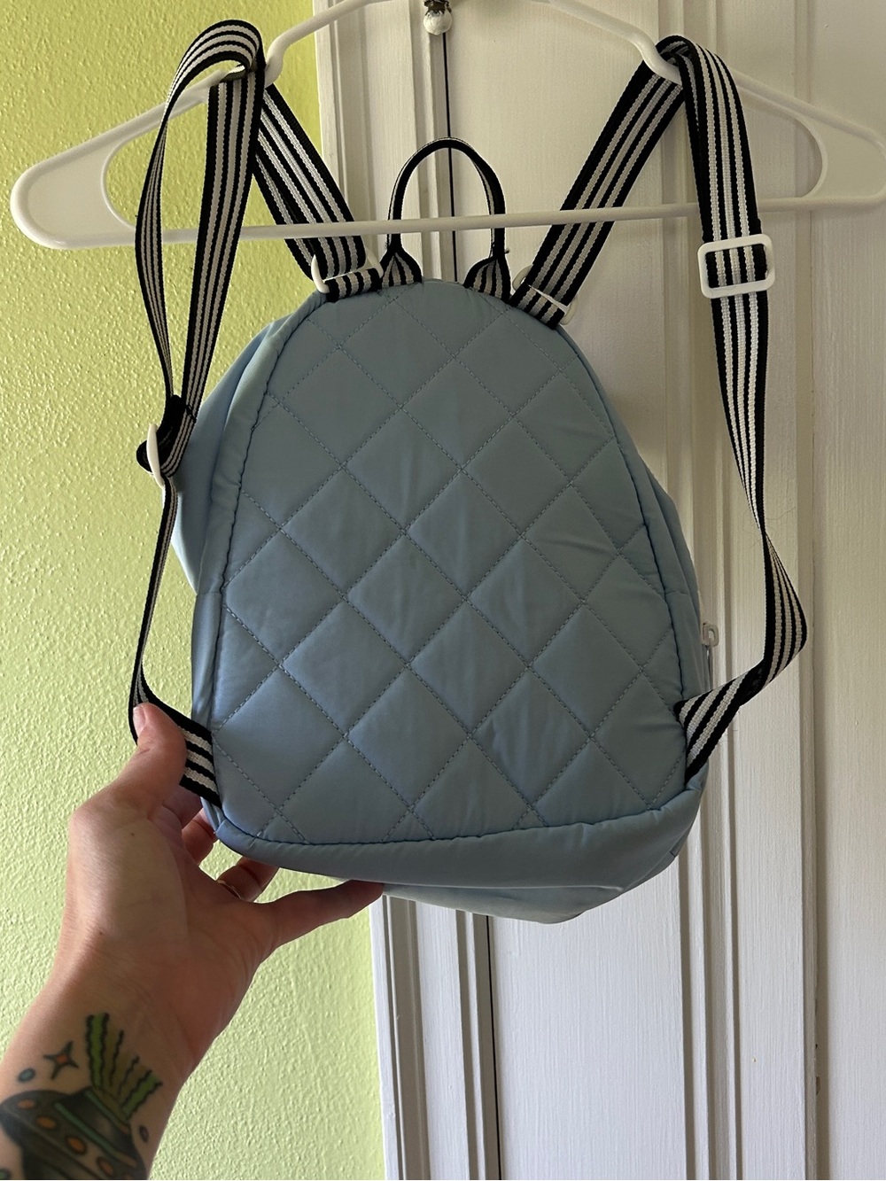 adidas Light Blue Mini Backpack - Picture 4 of 4